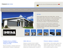 Tablet Screenshot of okna-duda.pl